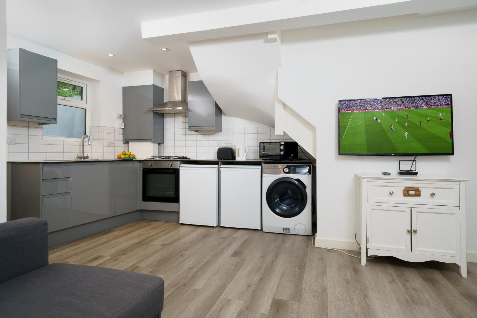 Modern Apartment In South West London Luaran gambar
